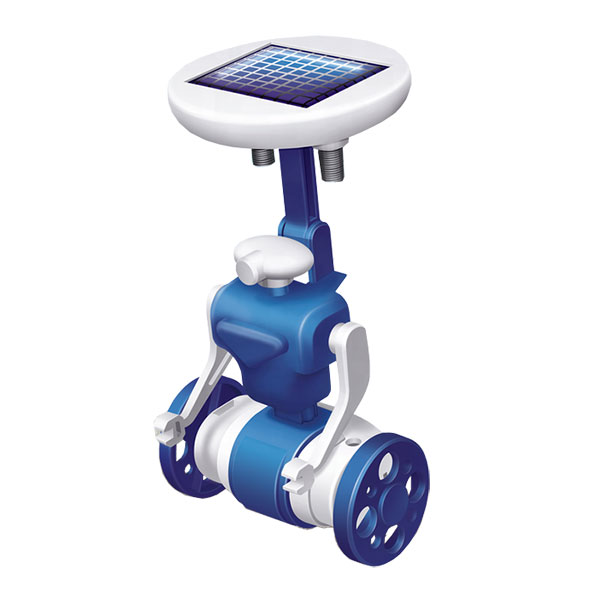 robot solar armable 6 en 1 azul